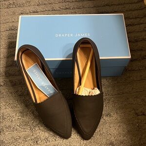 Draper James Elegant Black Loafers